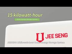 Système de stockage d'énergie domestique sur pied de 15 kWh pour la présentation d'un système d'énergie solaire