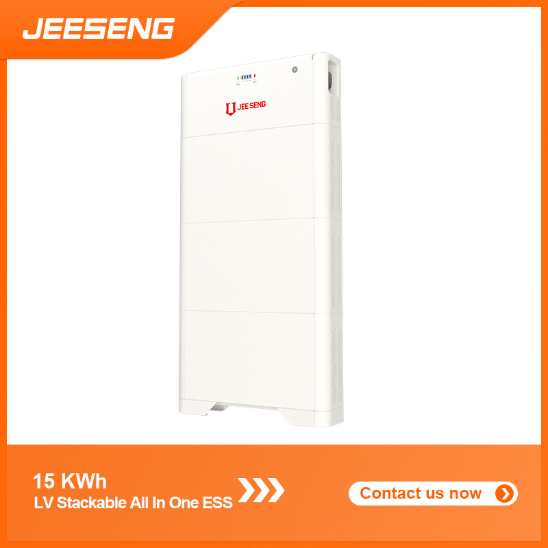 Système de stockage de l'énergie empilable à basse tension de 15 KWh avec technologie BMS avancée