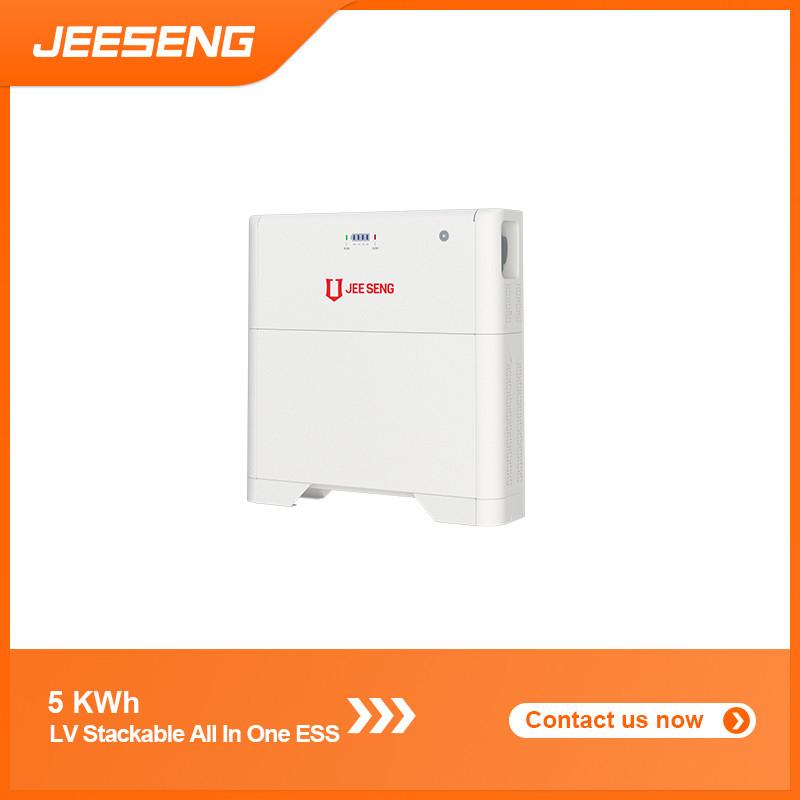 Système de stockage de l'énergie empilable à basse tension de 5 KWh avec technologie BMS avancée