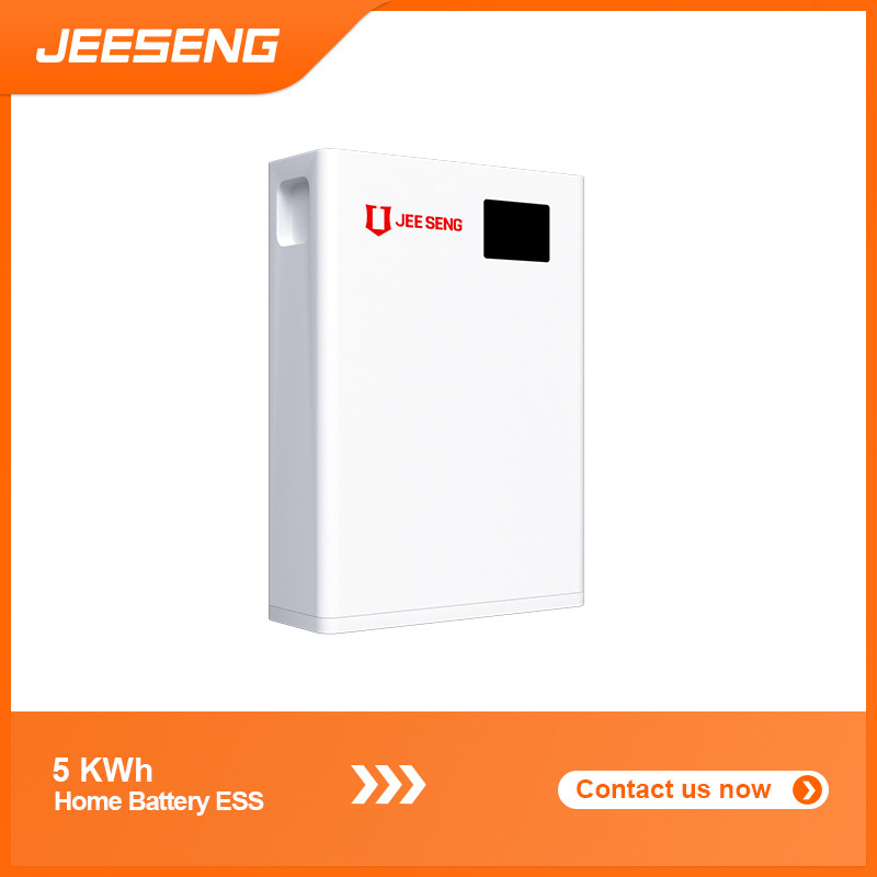 Système de stockage d'énergie à domicile monté sur le mur de 5 KWh avec technologie BMS avancée pour le système d'énergie solaire