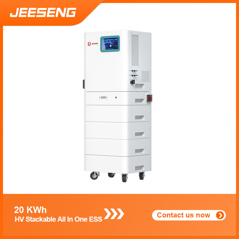 Système de stockage d'énergie empilable 10KW 20KWh haute tension tout en un ESS empilable avec technologie BMS avancée