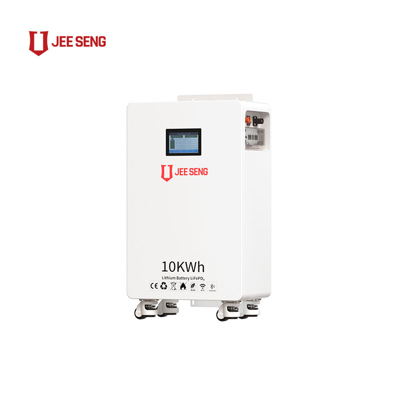 Système de stockage d'énergie à sol à domicile de 10 KWh avec technologie BMS avancée pour système d'énergie solaire