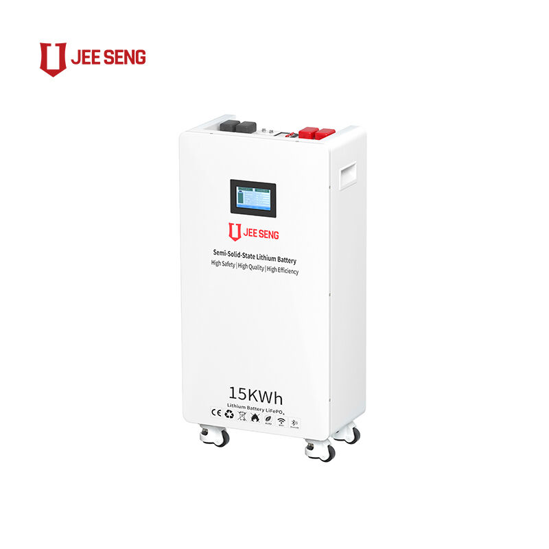 15KWH 48V 51.2V Système de stockage d'énergie domestique batterie au lithium avec BMS avec roues