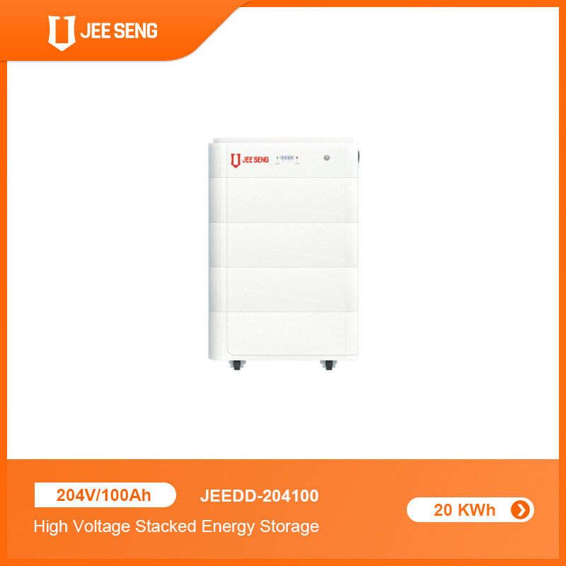 Système de stockage d'énergie empilable 10KW 20KWh haute tension tout en un ESS empilable avec technologie BMS avancée