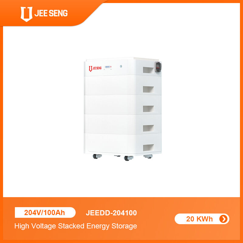 Système de stockage d'énergie empilable 10KW 20KWh haute tension tout en un ESS empilable avec technologie BMS avancée