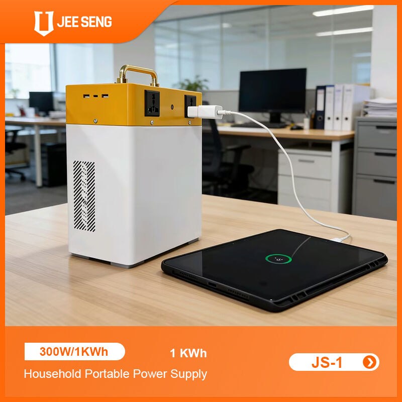 Nouveau design 1KWH Pouvoir portable stockage d'énergie batterie au lithium grande banque de puissance facile à utiliser