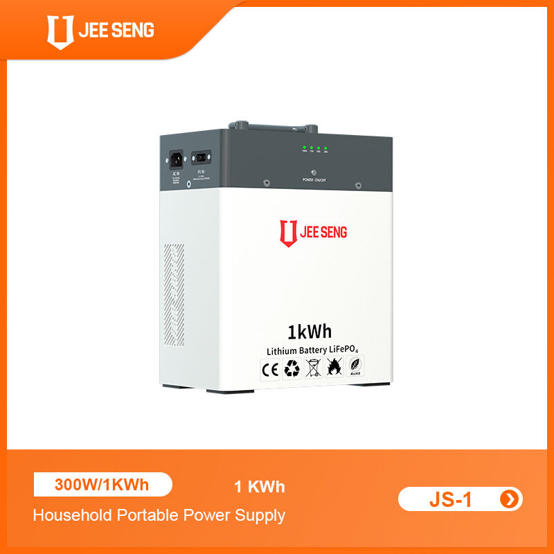 Nouveau design 1KWH Pouvoir portable stockage d'énergie batterie au lithium grande banque de puissance facile à utiliser